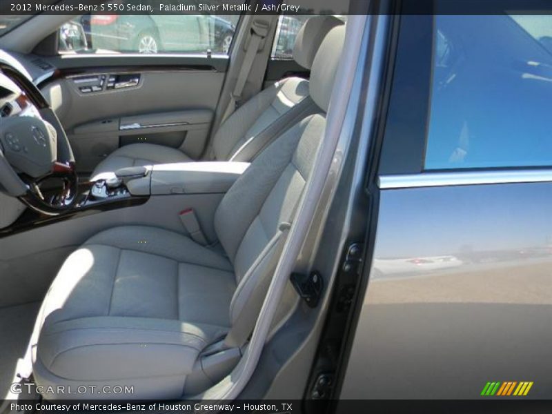 Paladium Silver Metallic / Ash/Grey 2012 Mercedes-Benz S 550 Sedan