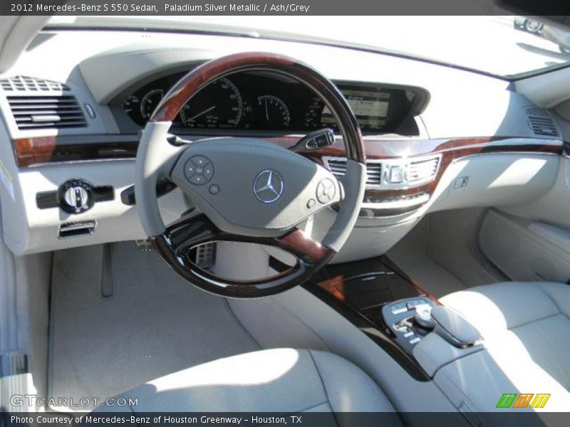 Paladium Silver Metallic / Ash/Grey 2012 Mercedes-Benz S 550 Sedan
