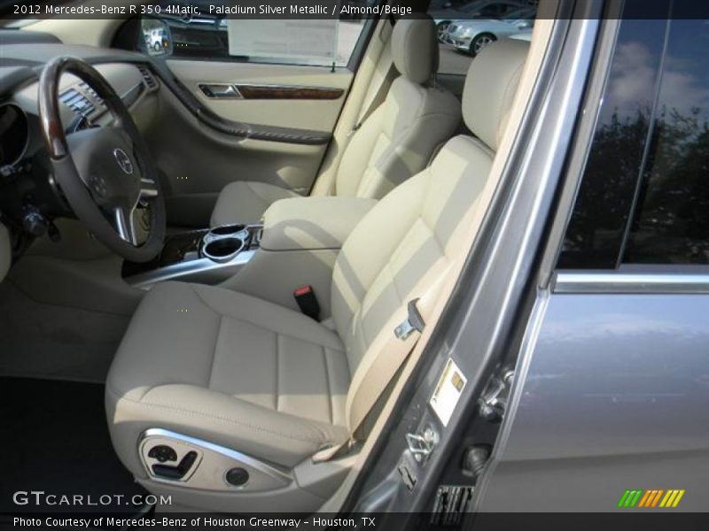 Paladium Silver Metallic / Almond/Beige 2012 Mercedes-Benz R 350 4Matic