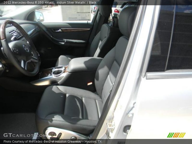 Iridium Silver Metallic / Black 2012 Mercedes-Benz R 350 4Matic