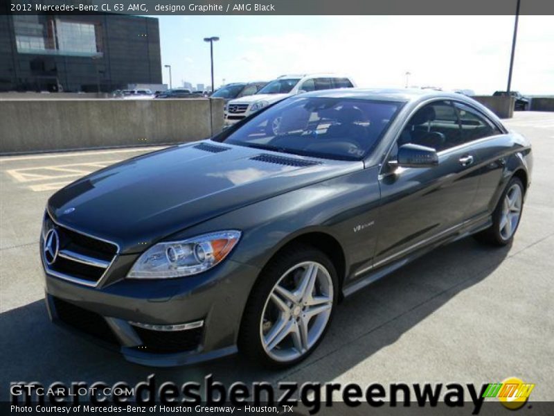 designo Graphite / AMG Black 2012 Mercedes-Benz CL 63 AMG