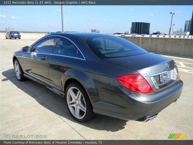 designo Graphite / AMG Black 2012 Mercedes-Benz CL 63 AMG