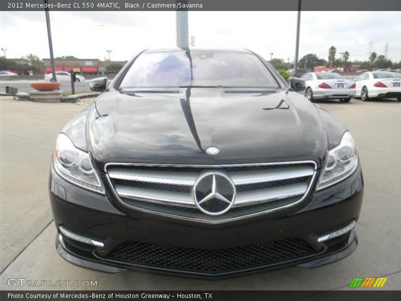 Black / Cashmere/Savanna 2012 Mercedes-Benz CL 550 4MATIC