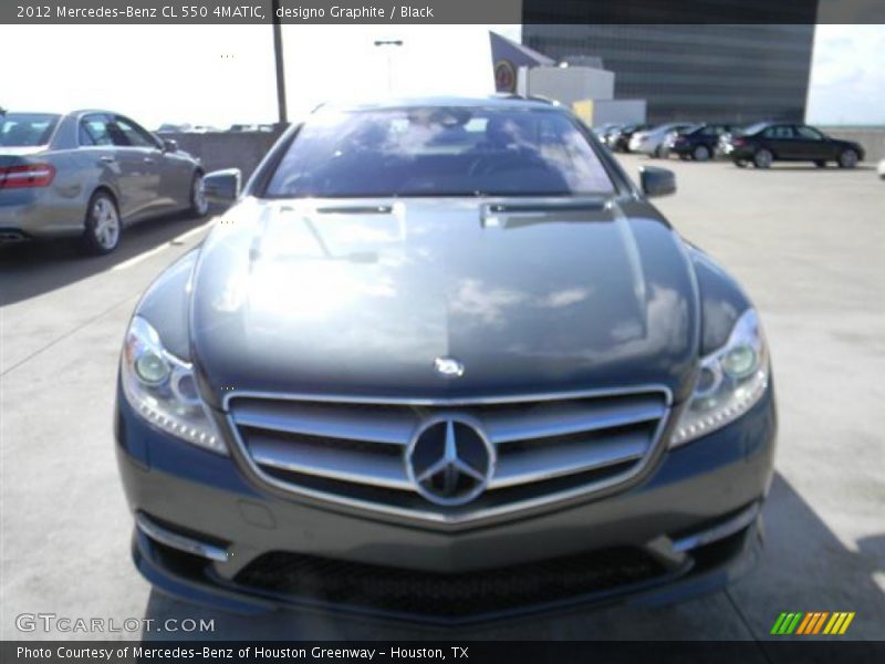 designo Graphite / Black 2012 Mercedes-Benz CL 550 4MATIC