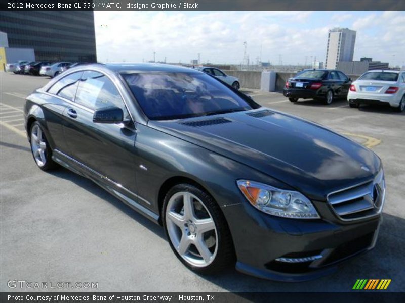 designo Graphite / Black 2012 Mercedes-Benz CL 550 4MATIC