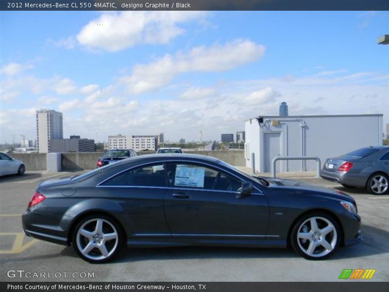 designo Graphite / Black 2012 Mercedes-Benz CL 550 4MATIC