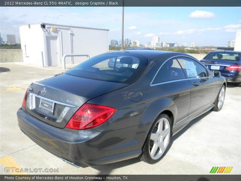 designo Graphite / Black 2012 Mercedes-Benz CL 550 4MATIC