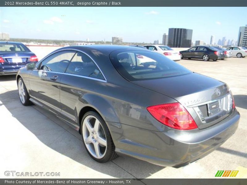 designo Graphite / Black 2012 Mercedes-Benz CL 550 4MATIC