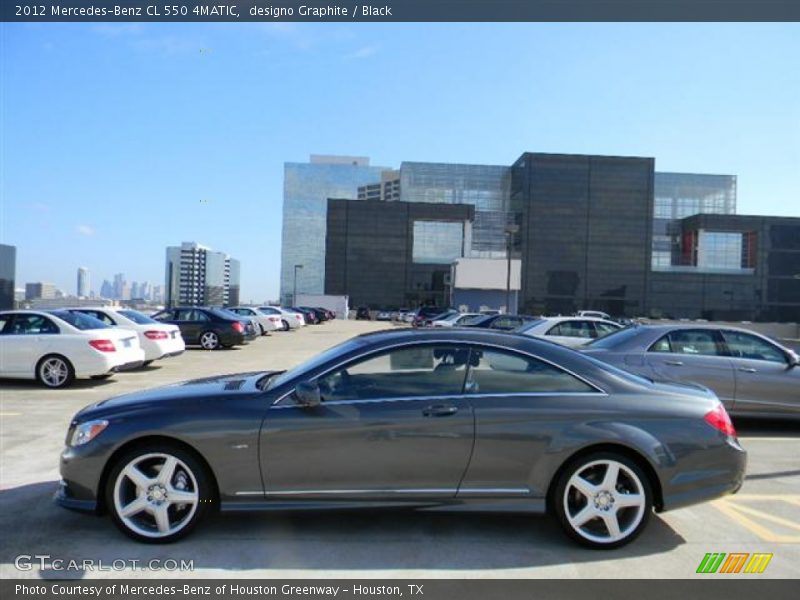 designo Graphite / Black 2012 Mercedes-Benz CL 550 4MATIC