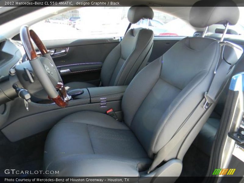 designo Graphite / Black 2012 Mercedes-Benz CL 550 4MATIC