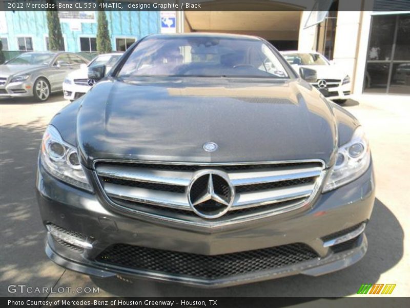 designo Graphite / Black 2012 Mercedes-Benz CL 550 4MATIC