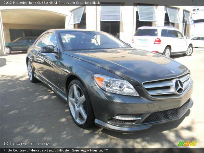 designo Graphite / Black 2012 Mercedes-Benz CL 550 4MATIC