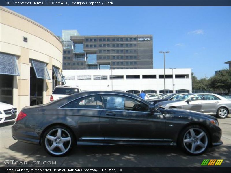 designo Graphite / Black 2012 Mercedes-Benz CL 550 4MATIC