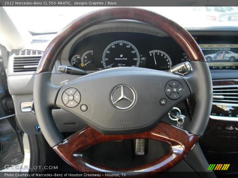  2012 CL 550 4MATIC Steering Wheel