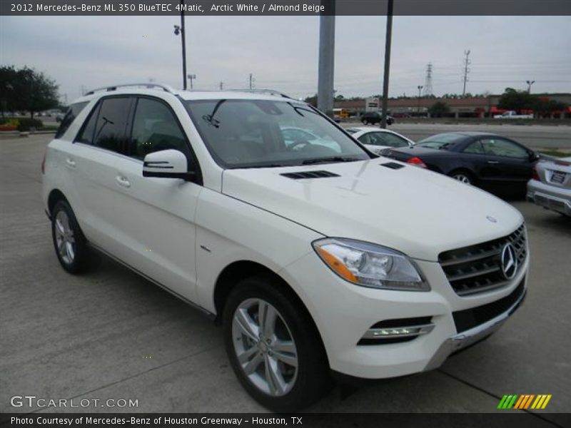 Arctic White / Almond Beige 2012 Mercedes-Benz ML 350 BlueTEC 4Matic