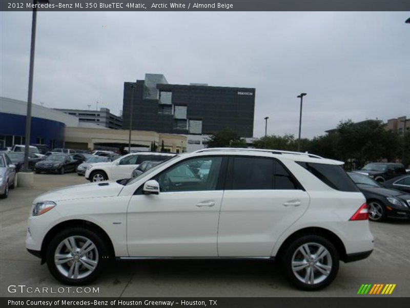 Arctic White / Almond Beige 2012 Mercedes-Benz ML 350 BlueTEC 4Matic