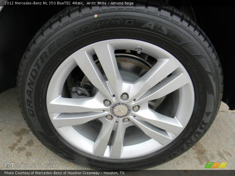 Arctic White / Almond Beige 2012 Mercedes-Benz ML 350 BlueTEC 4Matic