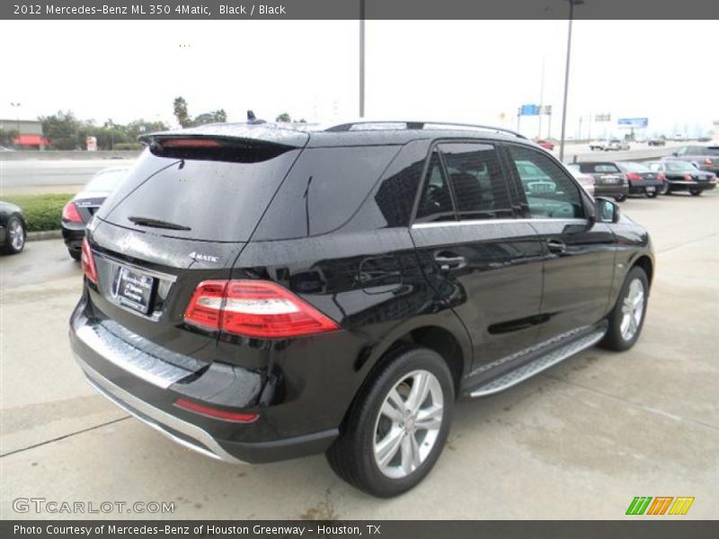 Black / Black 2012 Mercedes-Benz ML 350 4Matic