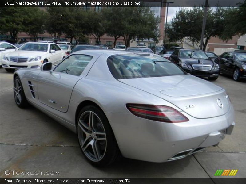 Iridium Silver Metallic / designo Classic Red 2012 Mercedes-Benz SLS AMG