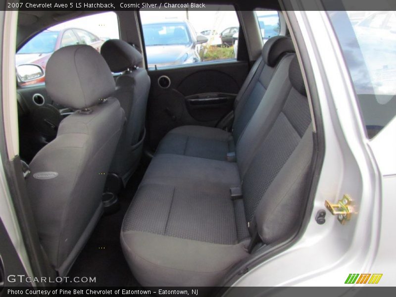 Cosmic Silver / Charcoal Black 2007 Chevrolet Aveo 5 LS Hatchback