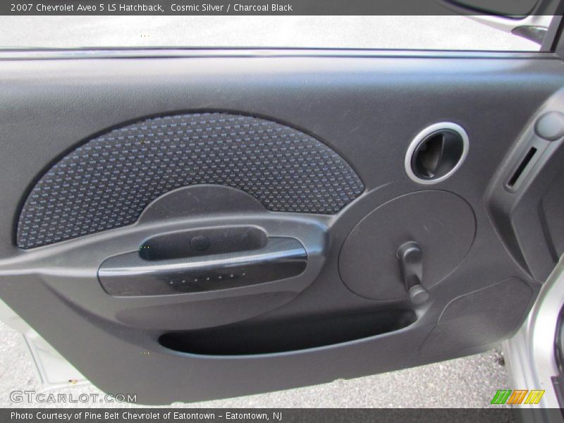 Cosmic Silver / Charcoal Black 2007 Chevrolet Aveo 5 LS Hatchback