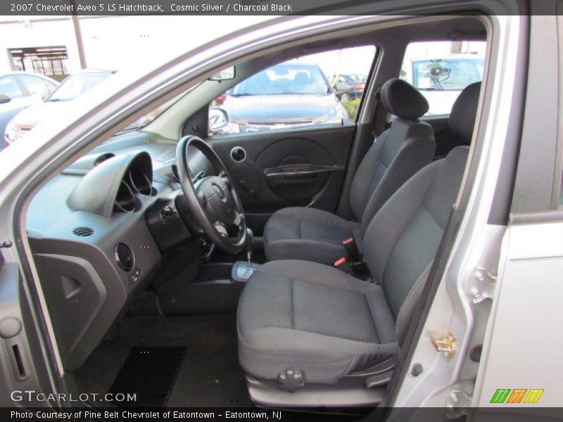 Cosmic Silver / Charcoal Black 2007 Chevrolet Aveo 5 LS Hatchback