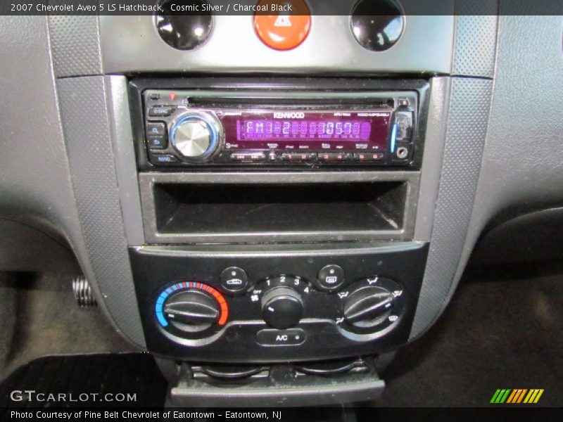 Cosmic Silver / Charcoal Black 2007 Chevrolet Aveo 5 LS Hatchback