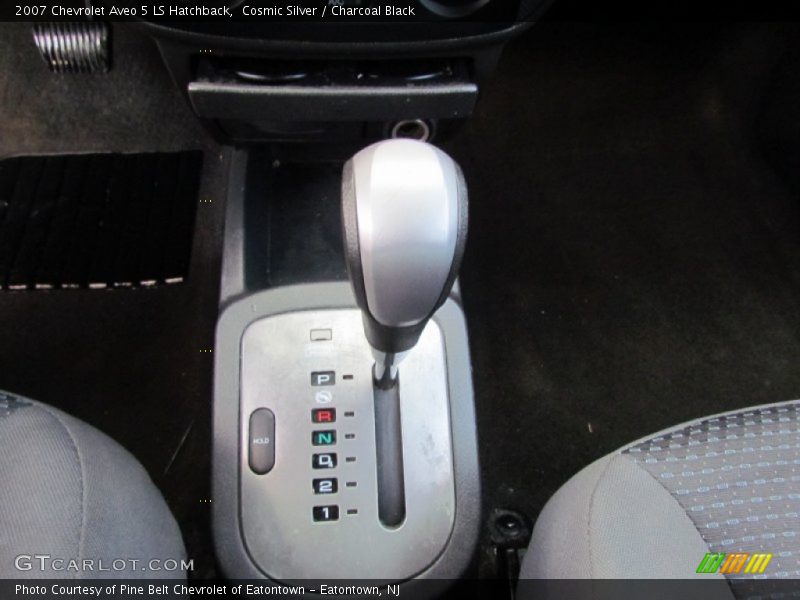 Cosmic Silver / Charcoal Black 2007 Chevrolet Aveo 5 LS Hatchback