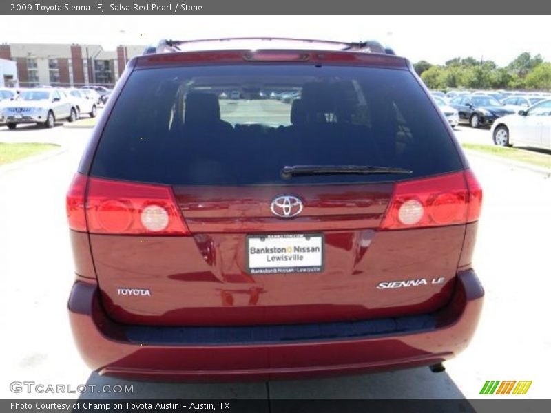 Salsa Red Pearl / Stone 2009 Toyota Sienna LE