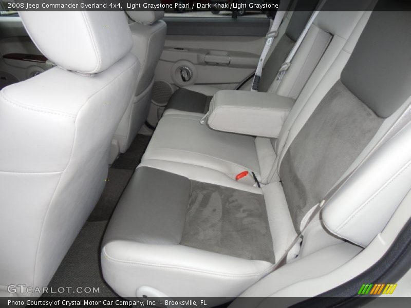 Light Graystone Pearl / Dark Khaki/Light Graystone 2008 Jeep Commander Overland 4x4