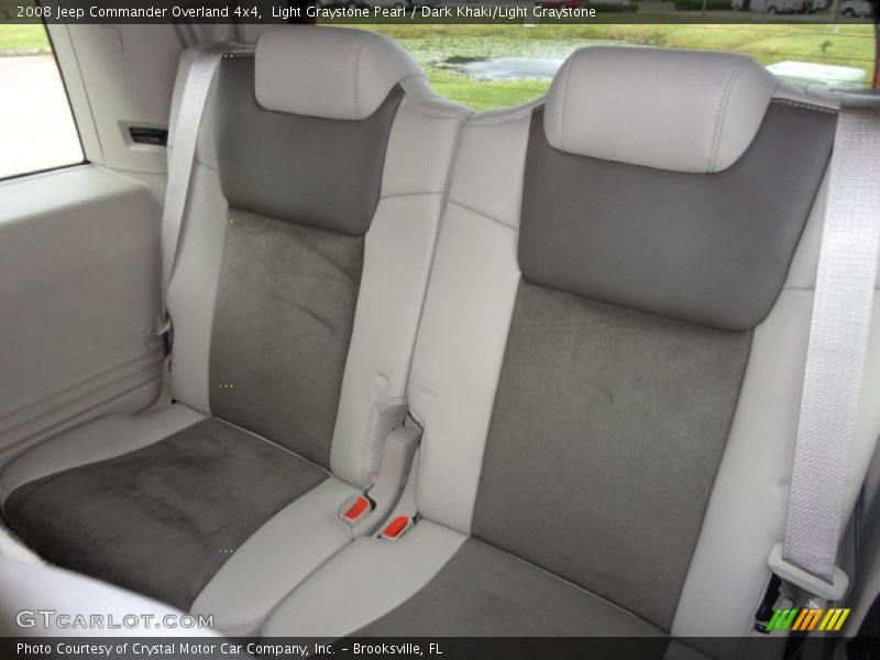  2008 Commander Overland 4x4 Dark Khaki/Light Graystone Interior