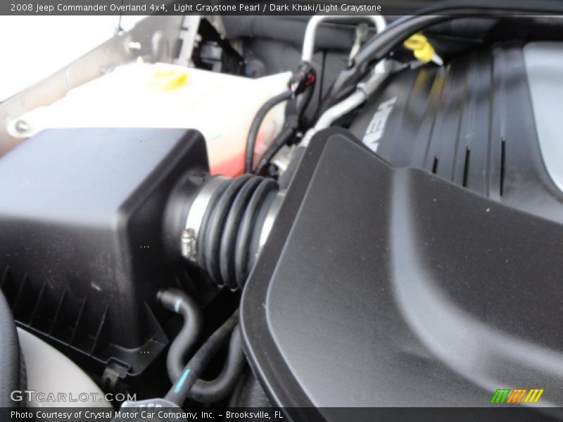 Light Graystone Pearl / Dark Khaki/Light Graystone 2008 Jeep Commander Overland 4x4