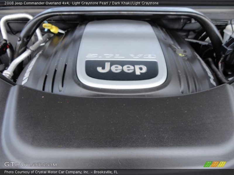 Light Graystone Pearl / Dark Khaki/Light Graystone 2008 Jeep Commander Overland 4x4