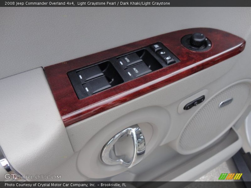 Light Graystone Pearl / Dark Khaki/Light Graystone 2008 Jeep Commander Overland 4x4