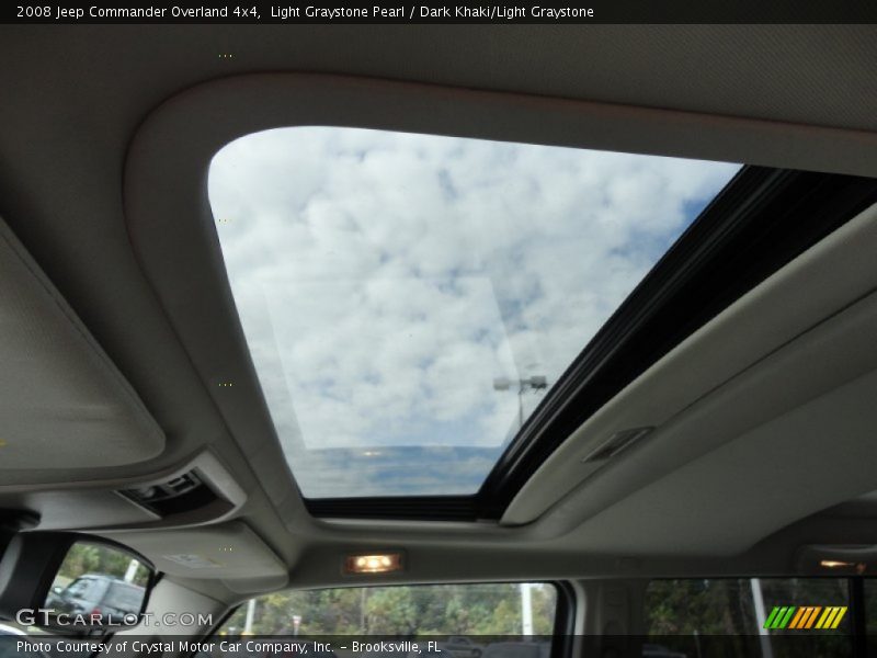 Light Graystone Pearl / Dark Khaki/Light Graystone 2008 Jeep Commander Overland 4x4