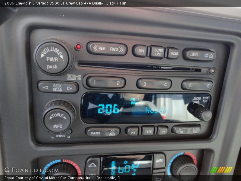 Audio System of 2006 Silverado 3500 LT Crew Cab 4x4 Dually