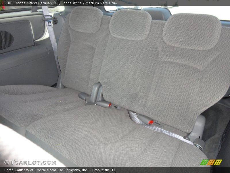 Stone White / Medium Slate Gray 2007 Dodge Grand Caravan SXT