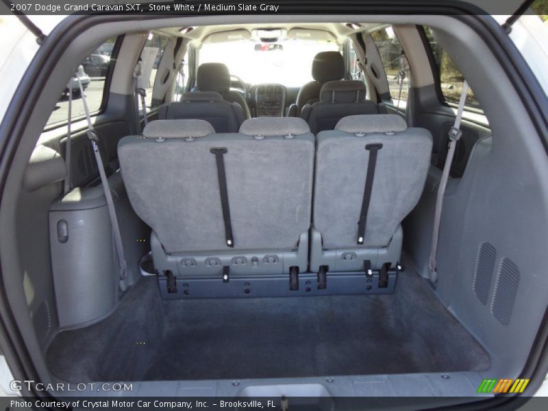Stone White / Medium Slate Gray 2007 Dodge Grand Caravan SXT