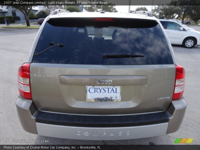 Light Khaki Metallic / Pastel Pebble Beige 2007 Jeep Compass Limited