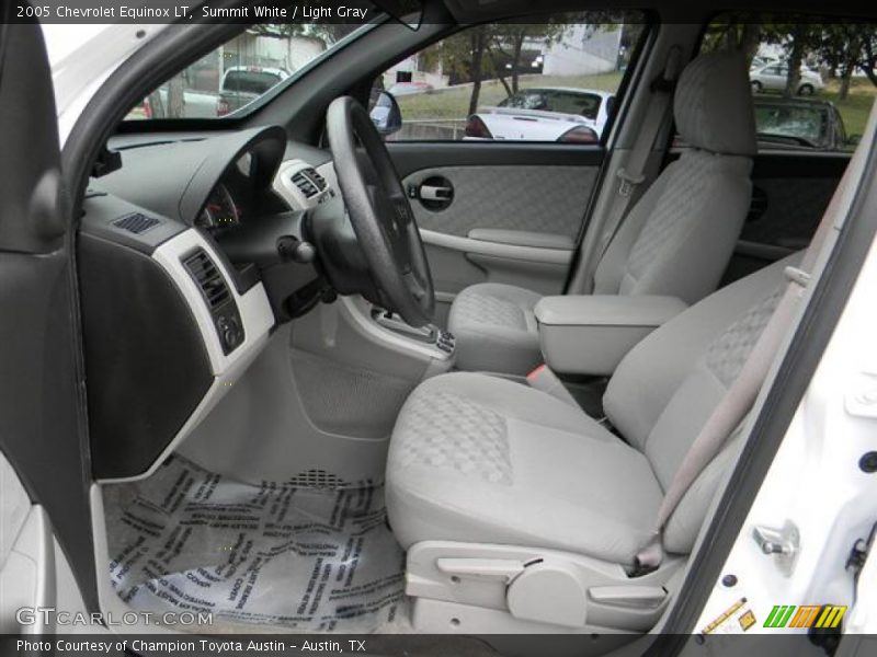 Summit White / Light Gray 2005 Chevrolet Equinox LT