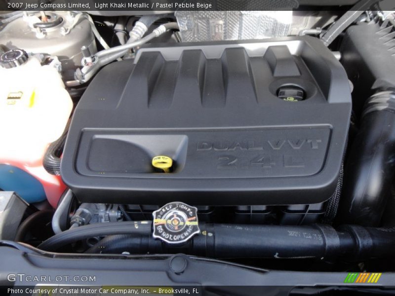 Light Khaki Metallic / Pastel Pebble Beige 2007 Jeep Compass Limited