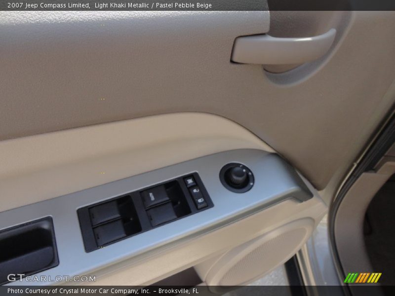 Light Khaki Metallic / Pastel Pebble Beige 2007 Jeep Compass Limited