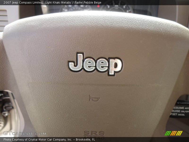 Light Khaki Metallic / Pastel Pebble Beige 2007 Jeep Compass Limited