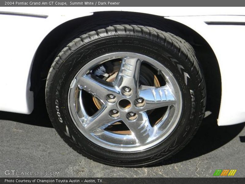 Summit White / Dark Pewter 2004 Pontiac Grand Am GT Coupe