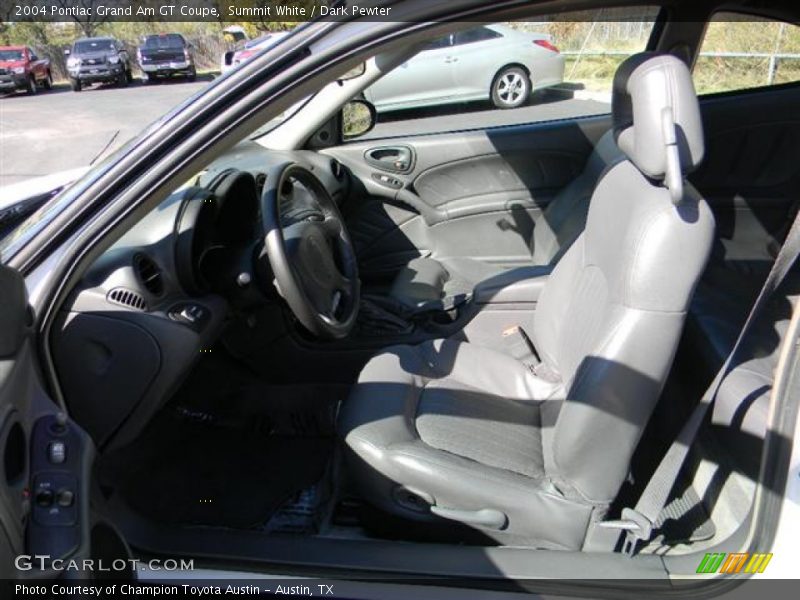 Summit White / Dark Pewter 2004 Pontiac Grand Am GT Coupe