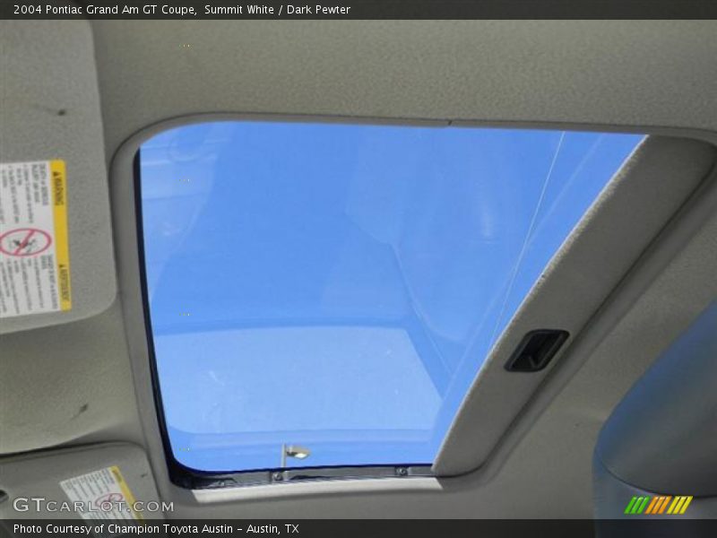 Summit White / Dark Pewter 2004 Pontiac Grand Am GT Coupe
