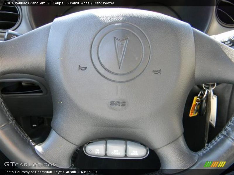 Summit White / Dark Pewter 2004 Pontiac Grand Am GT Coupe