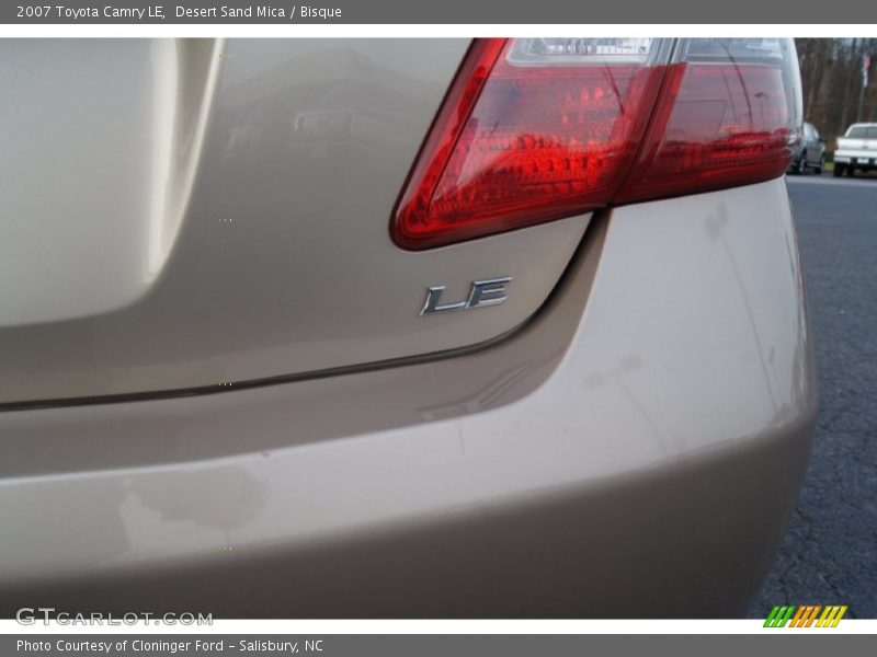 Desert Sand Mica / Bisque 2007 Toyota Camry LE