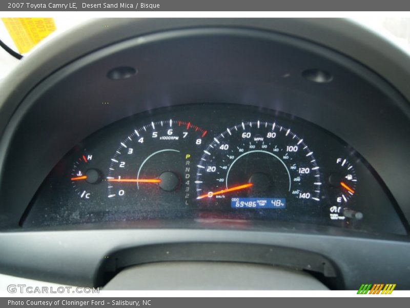 Desert Sand Mica / Bisque 2007 Toyota Camry LE