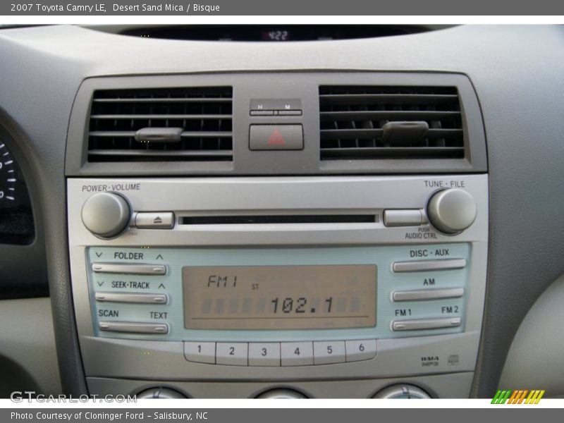 Desert Sand Mica / Bisque 2007 Toyota Camry LE